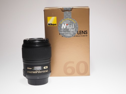 Nikon nikkor 60mm af s - nikkor, f