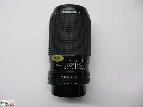 Obiettivo zoom sigma nikon - obiettivo,