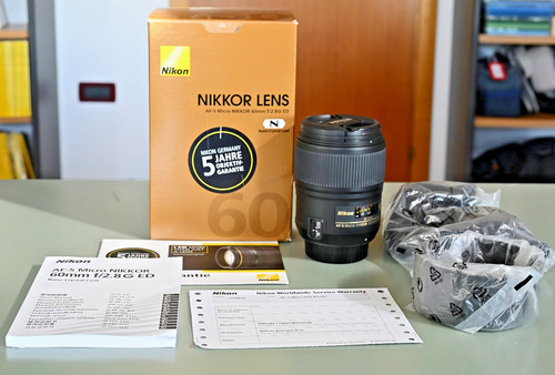 Nikon nikkor 60mm af - 60mm, af-s